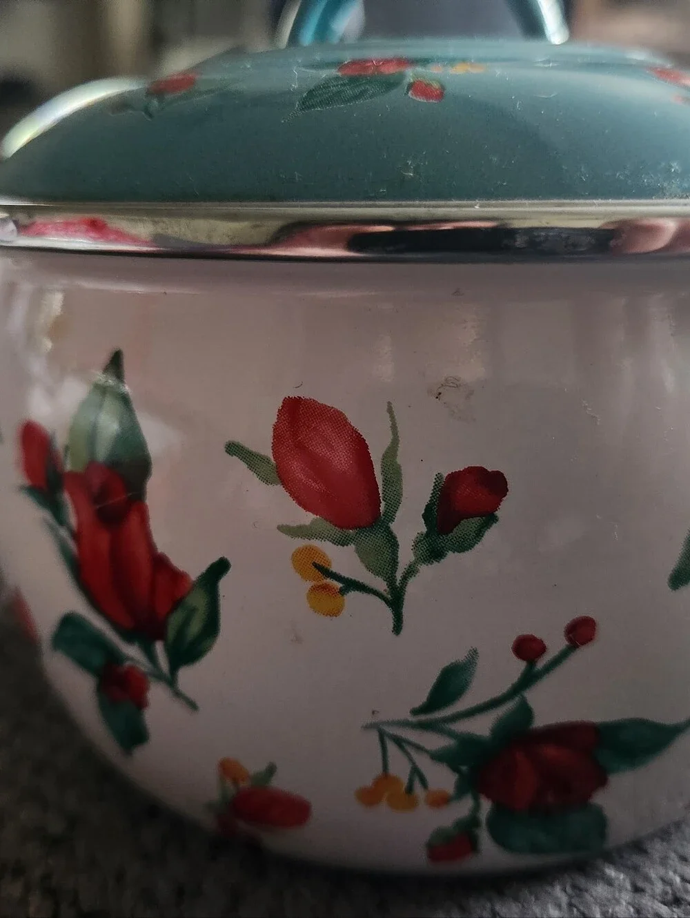The Pioneer Woman Cheerful Rose Mini Dutch Ovens - Set Of 2